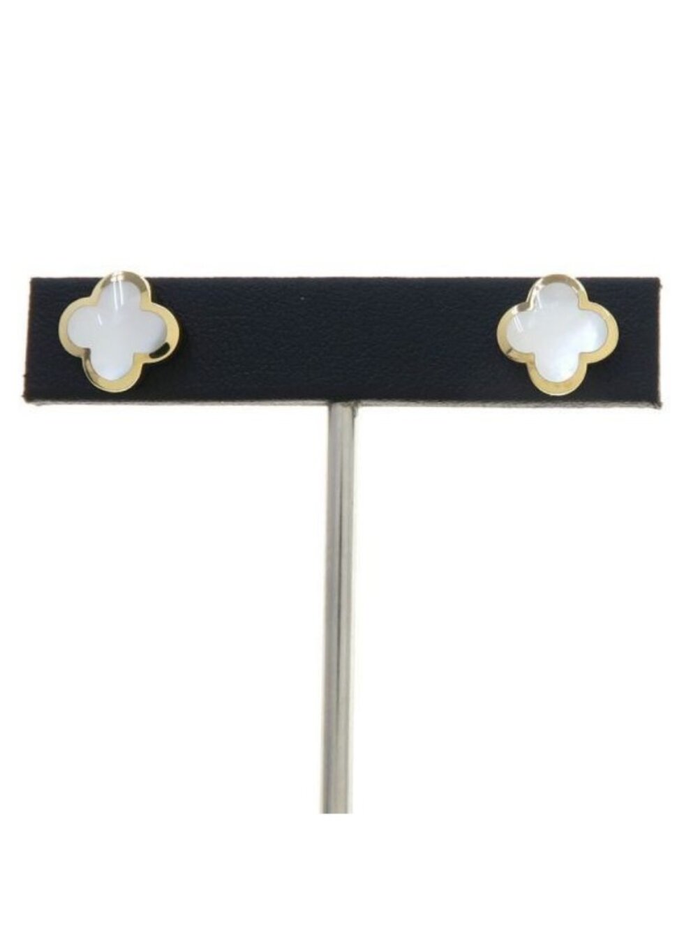Van Cleef & Arpels Pure Alhambra Earrings Mother of Pearl